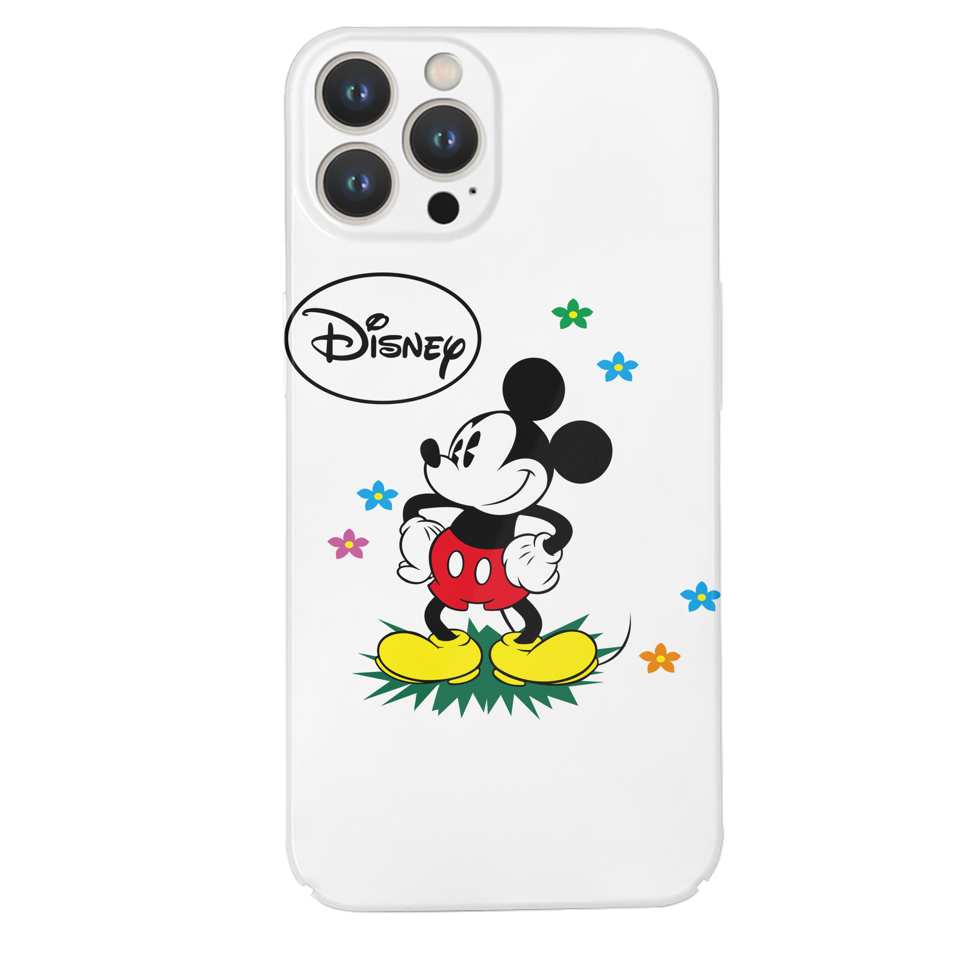 （画像用） ミッキーマウス Mickey Mouse 【iPhone 14シリーズ対応】ハードケース